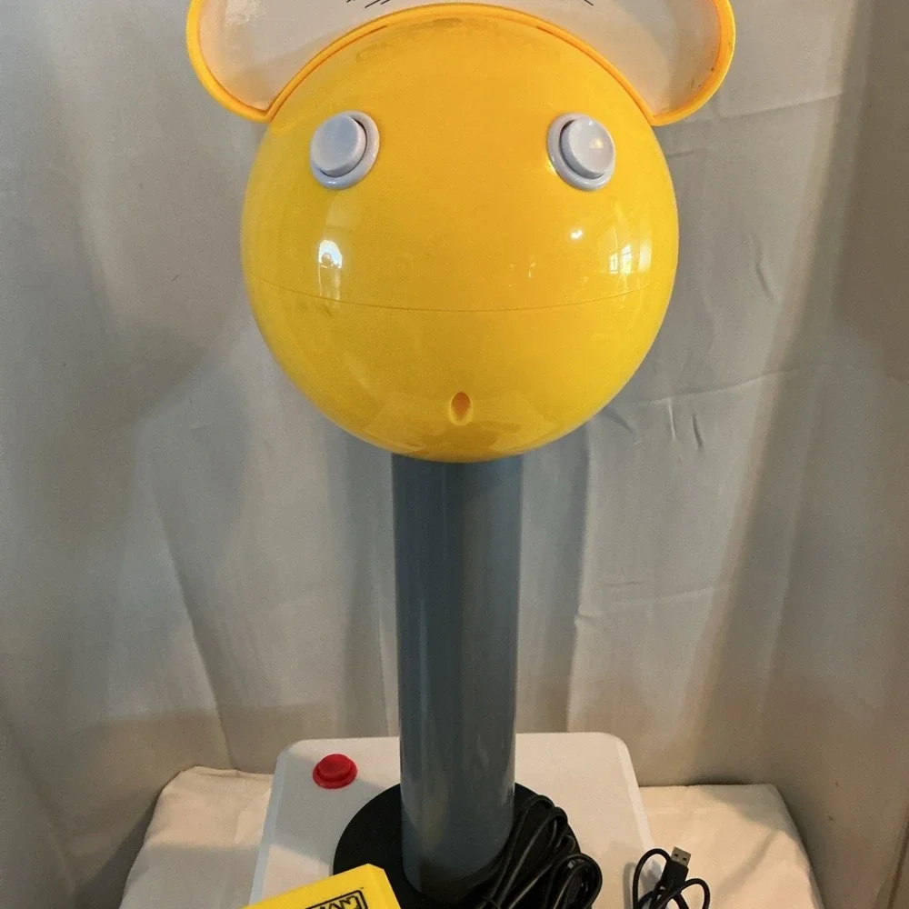 Arcade1Up Pac-Man Giant Joystick w/10 Game HDMI Console Tested - Picture 4 of 15